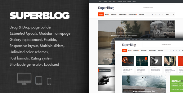 SuperBlog – Powerful Blog & Magazine Theme