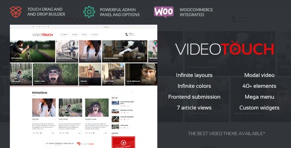 VideoTouch – Video WordPress Theme