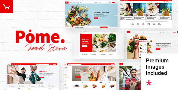 Pome – Food Store WordPress Theme