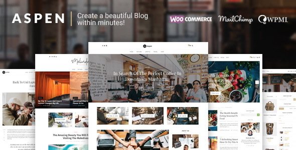 Aspen – WordPress Blog Theme