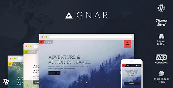 Gnar – Action, Adventure & Travel WordPress Theme