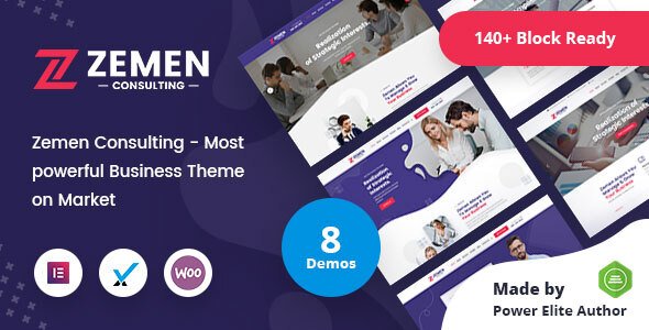 Zemen – Multi-Purpose Consulting Business WordPress Theme + RTL