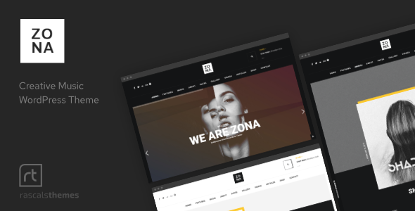 Zona – Music WordPress Theme with Ajax and Continuous Playback