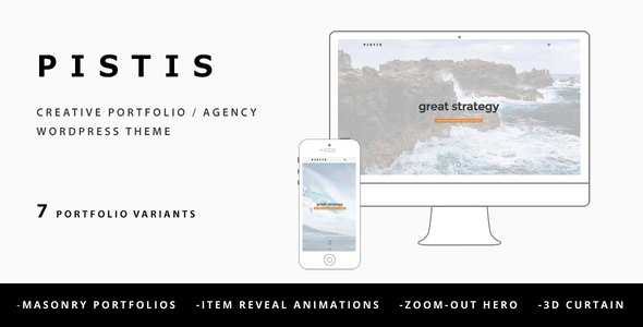Pistis – Creative Portfolio / Agency WP Theme
