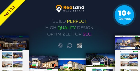 ReaLand – Real Estate Responsive WordPress Theme