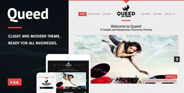 Queed – Business WordPress Theme