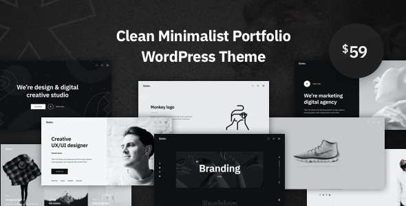 Sixten – Minimalist Portfolio WordPress Theme