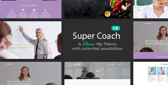 Super Coach – Personal Teaching & Coaching WordPress Theme