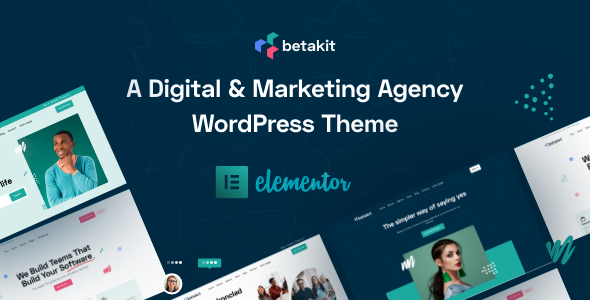 Betakit – Digital & Marketing Agency WordPress Theme