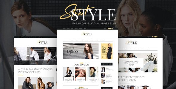 Street Style – Fashion & Lifestyle Personal Blog WordPress Theme
