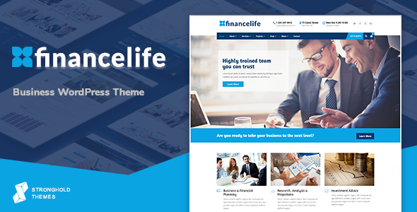 FinanceLife – Business WordPress Theme