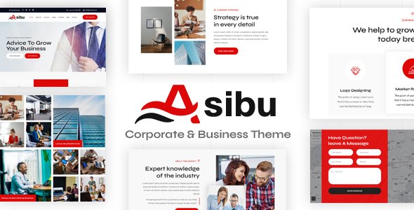 Asibu – Business WordPress Multi-Purpose