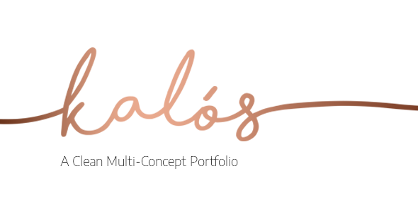 Kalόs – Portfolio WordPress Theme