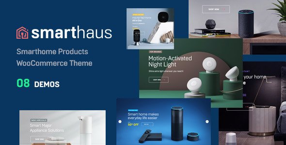 Smarthaus – Smarthome Products WooCommerce Theme