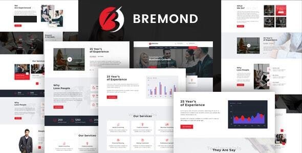 Bremond – Multipurpose Business Consulting WordPress Theme
