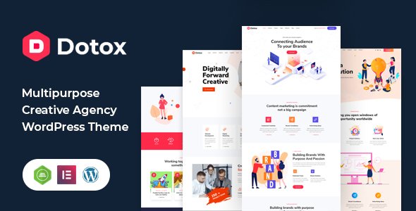 Dotox – Multipurpose Creative Agency WordPess Theme