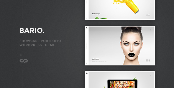 Bario – Showcase Portfolio WordPress Theme