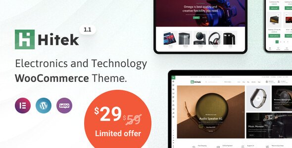 Hitek – Electronics WooCommerce Theme