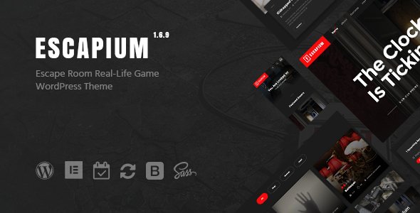Escapium – Escape Room Game WordPress Theme