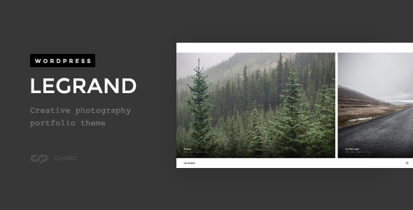 Legrand – Creative Photography Portfolio Theme
