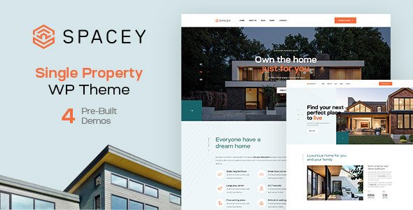 Spacey – Single Property WordPress Theme