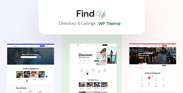 Findup – Directory & Listing WordPress Theme