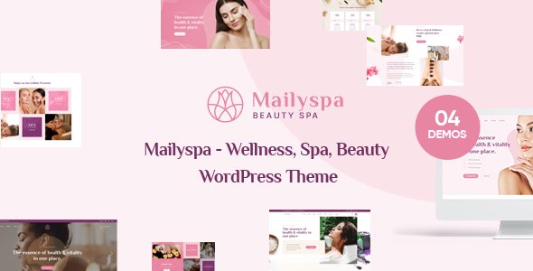 Mailyspa – Beauty & Wellness WordPress Theme