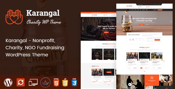 Karangal – Charity WordPress Theme