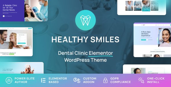 Healthy Smiles – Dental WordPress Theme