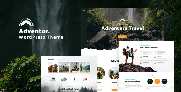 Adventor – Travel and Adventure WordPress Theme