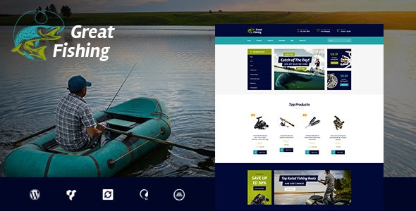 Fishing and Hunting Hobby WordPress Theme