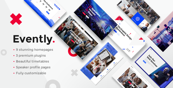 Evently – Conference & Meetup Theme