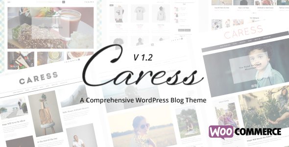 Caress – A Comprehensive WordPress Blog Theme