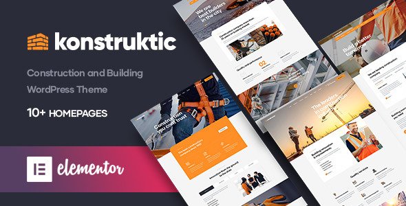 Konstruktic – Construction & Building WordPress Theme