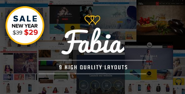 Fabia – Multipurpose Responsive WooCommerce WordPress Theme