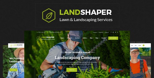 The Landshaper – Gardening & Landscaping WordPress Theme