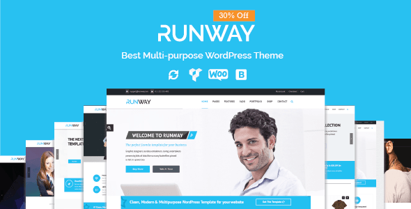 Runway – Responsive Multi-Purpose WordPress Theme