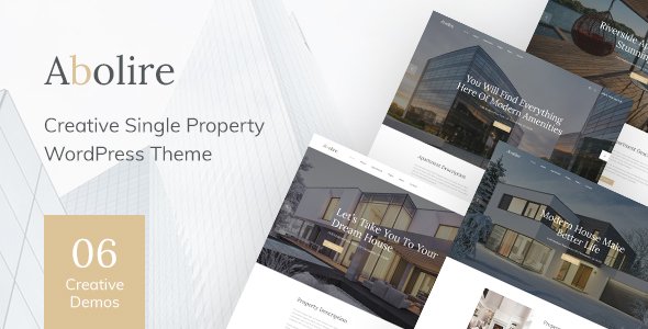 Abolire – Single Property WordPress Theme