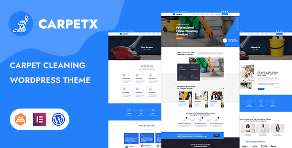 Carpetx – Cleaning Services WordPress Theme