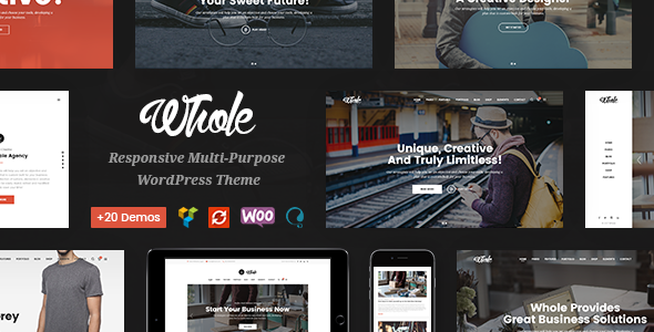 Whole – Creative Multi-Purpose WordPress Theme