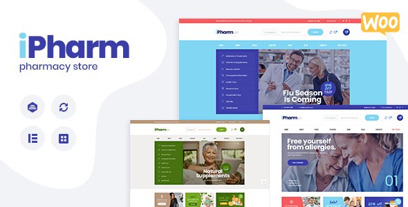 IPharm – Online Pharmacy & Medical WordPress Theme