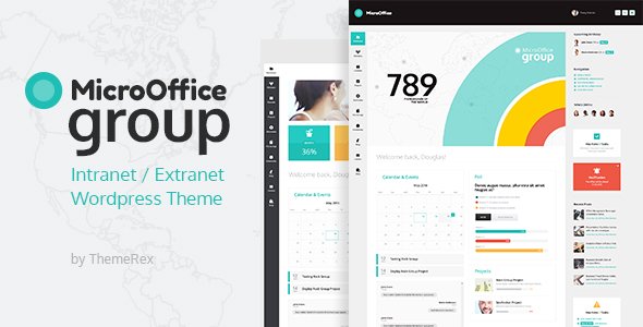 Micro Office | Extranet & Intranet WordPress Theme
