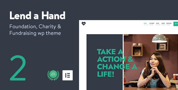 Lend a Hand – Foundation & Charity WordPress Theme