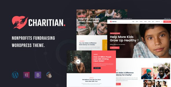 Charitian – NonProfit Charity WordPress Theme