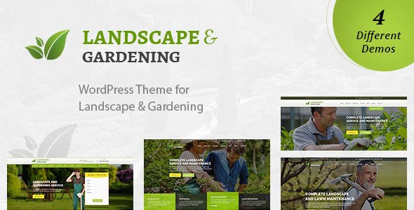 Landscape – WordPress Theme for Gardening & Landscaping