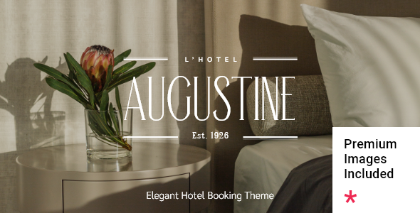 Augustine – Hotel Booking Theme