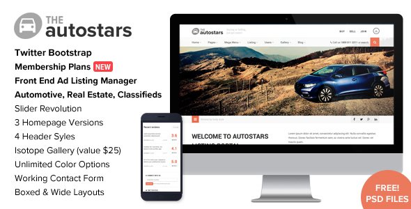 Auto Stars – Car Dealership and Listings WP Theme