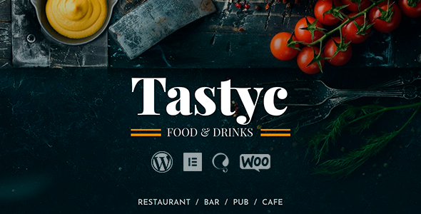 Tastyc – Restaurant WordPress Theme