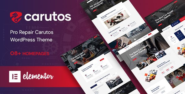 Carutos – Car Repair Services & Auto Parts WooCommerce WordPress Theme