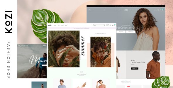 Kozi – Elementor Fashion Store WordPress Theme